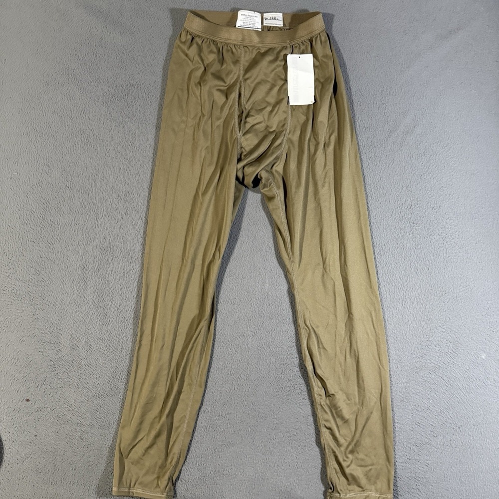 Milliken Men's Size S Regular Cold Weather Gen III Lightweight Drawers Pants New